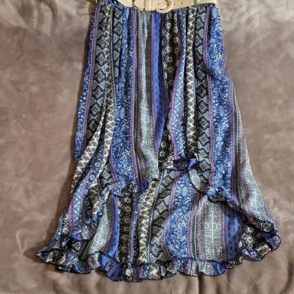Boho style Hi Low skirt
